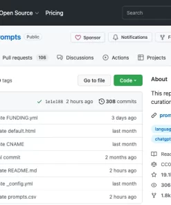 Awesome ChatGPT prompts
