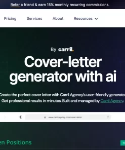 Cover-letter generator with AI