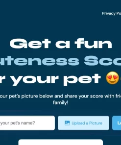 Cuteness Score from Veeks