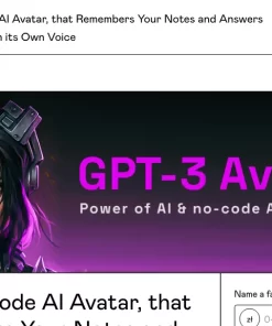 GPT-3 AI Avatar