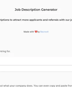 Job Description Generator