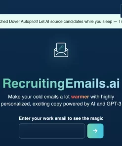 Recruiting Emails AI by Dover