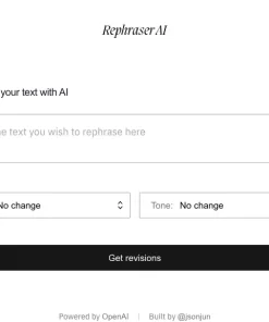 Rephraser AI