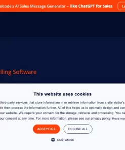 Sales AI message generator