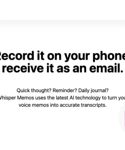 Whisper Memos