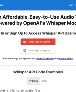 WhisperAPI